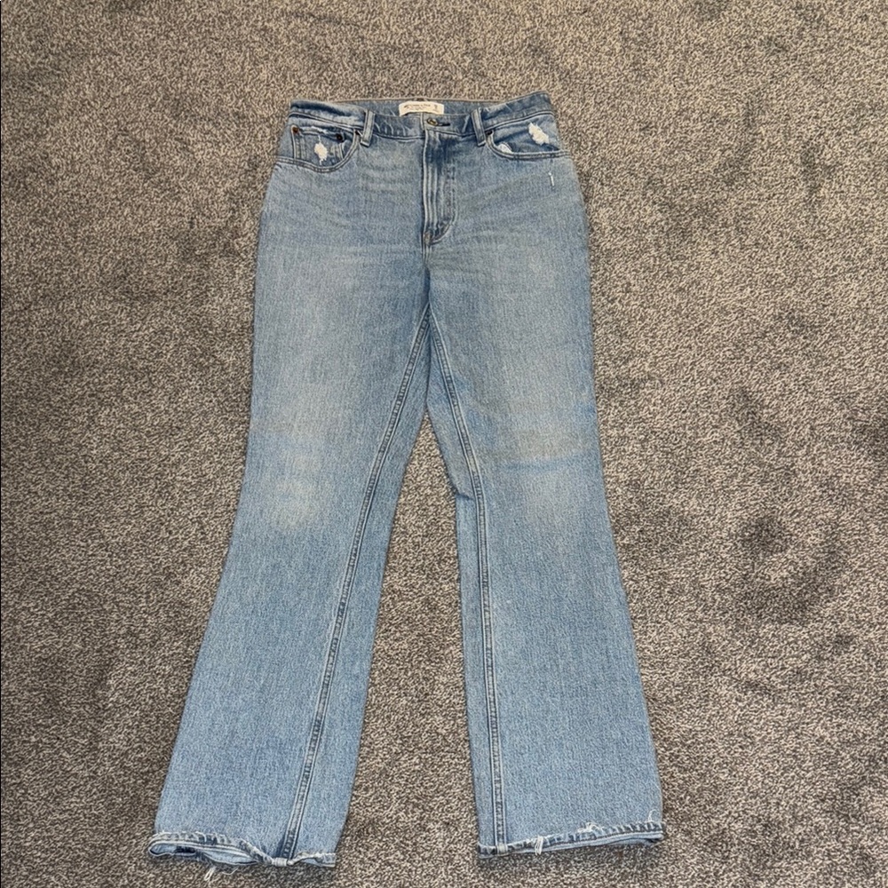 A&F 70s Vintage Flare Blue